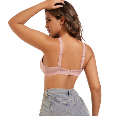 Jane™ super push-up bh med elastisk udskæring