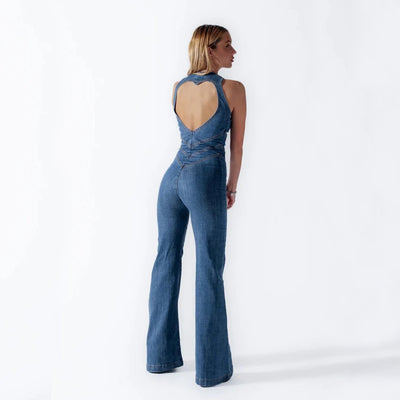 Petra™️ - Jumpsuit i denim