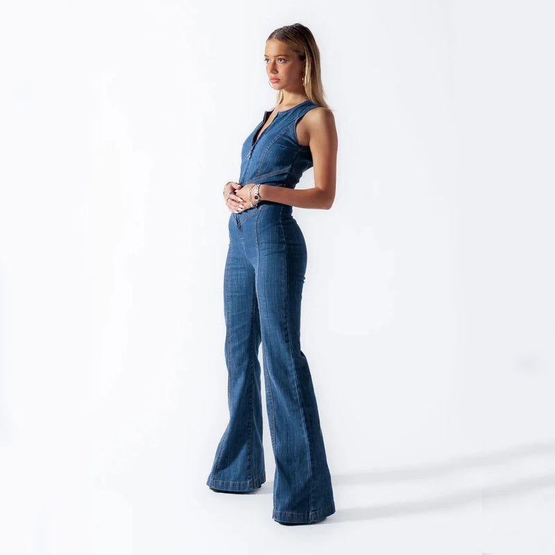 Petra™️ - Jumpsuit i denim